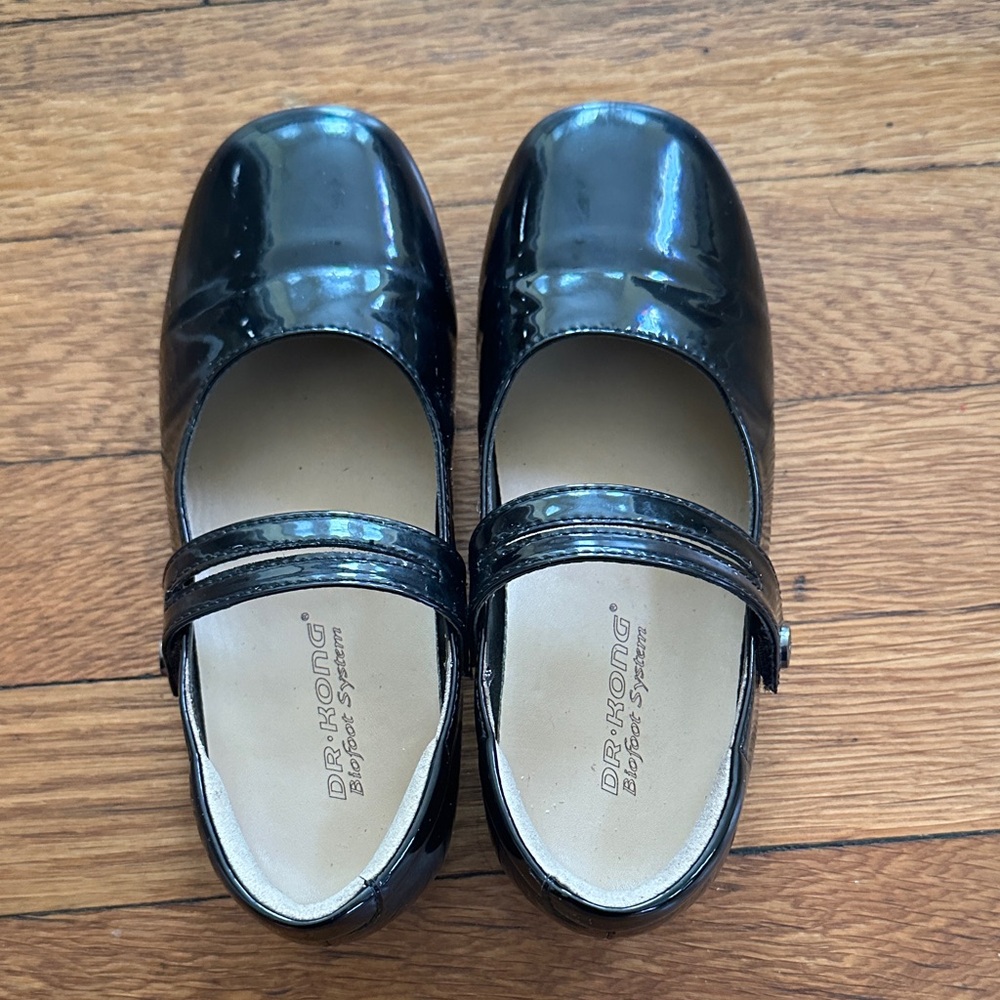 Black Kids Dress Shoes